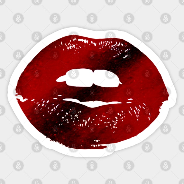 LIPPY Sticker by BoneArtPetite